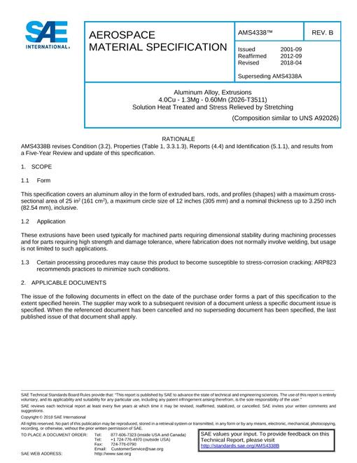 SAE AMS4338B SAE AMS4338B pdf