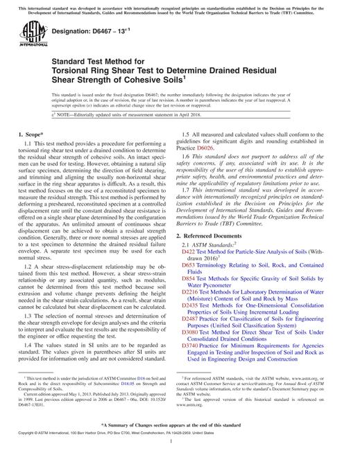 ASTM D6467-13e1 ASTM D6467-13e1 pdf