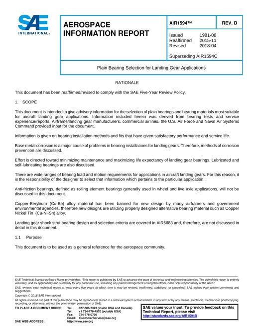 SAE AIR1594D SAE AIR1594D pdf