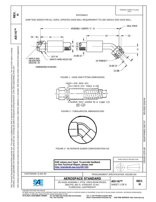 SAE AS116H pdf