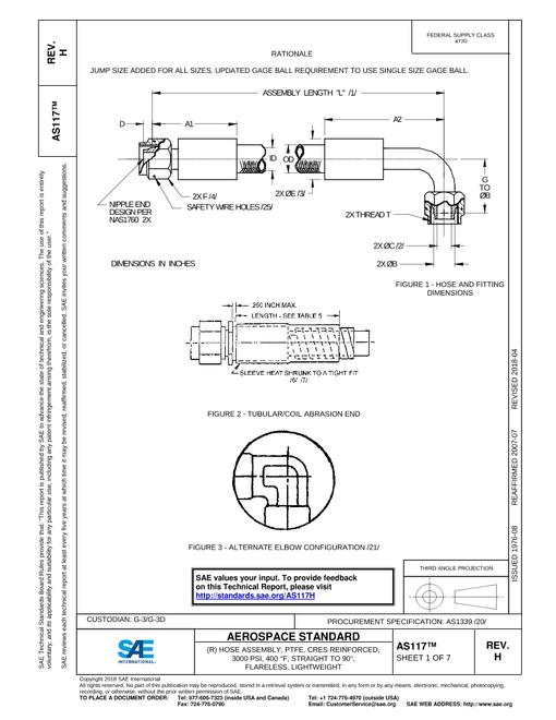 SAE AS117H pdf