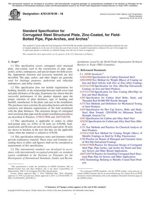 ASTM A761/A761M-18 pdf