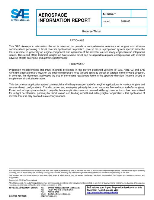 SAE AIR6064 pdf