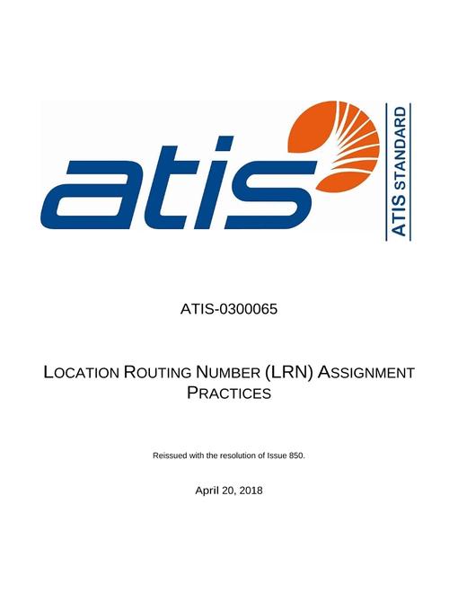 ATIS 0300065(2018-04) ATIS 0300065(2018-04) pdf