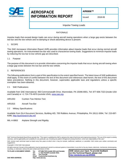 SAE AIR6906 SAE AIR6906 pdf