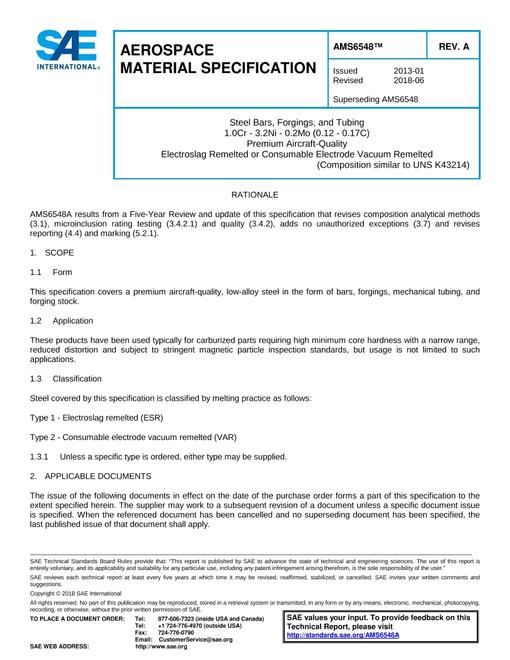 SAE AMS6548A SAE AMS6548A pdf