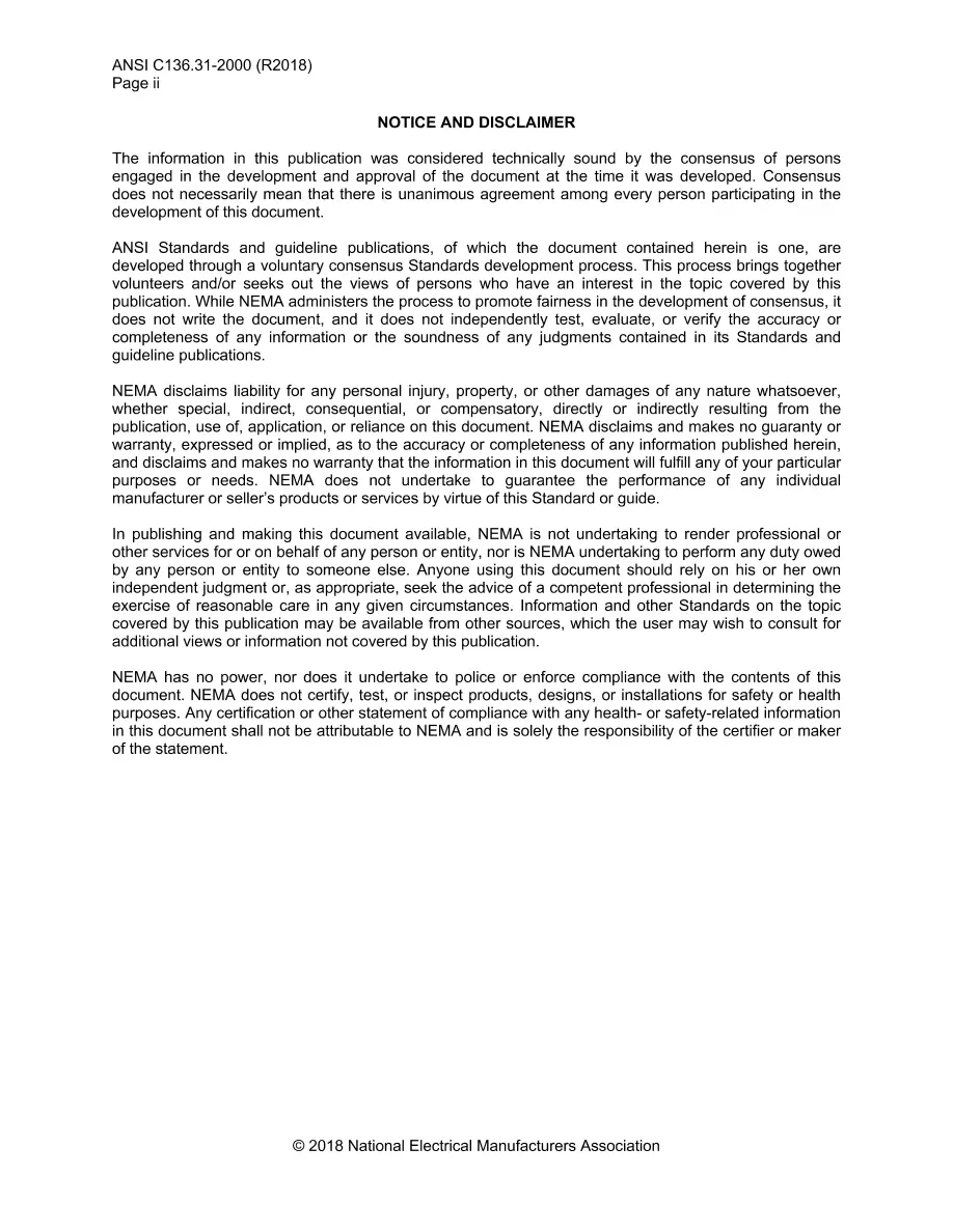 ANSI C136.31-2018 ANSI C136.31-2018 pdf