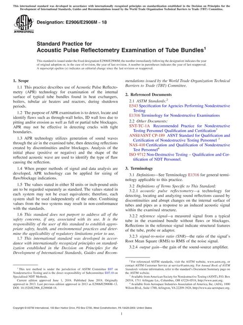ASTM E2906/E2906M-18 pdf