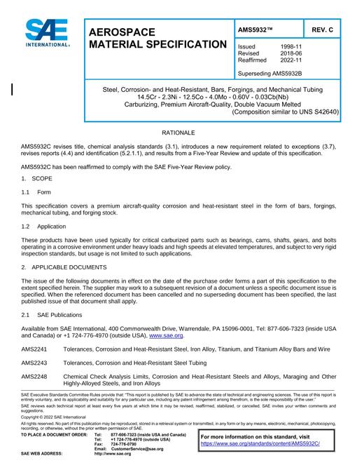 SAE AMS5932C SAE AMS5932C pdf
