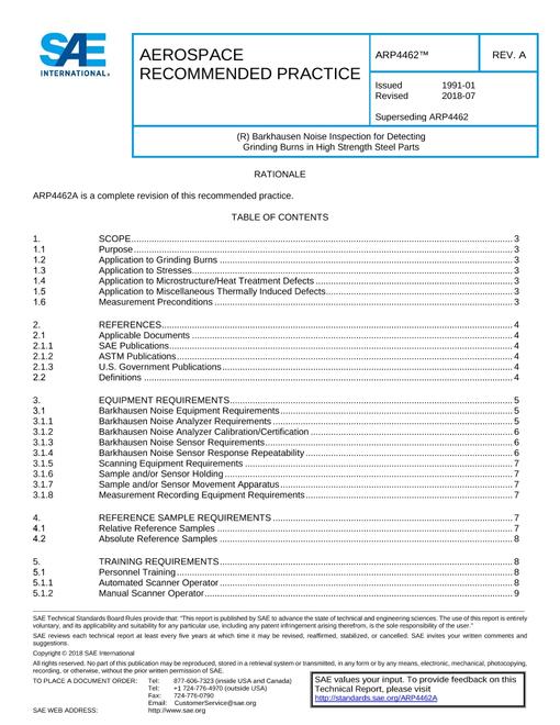 SAE ARP4462A SAE ARP4462A pdf