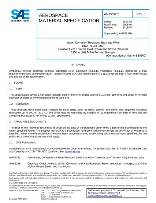 SAE AMS5637J pdf