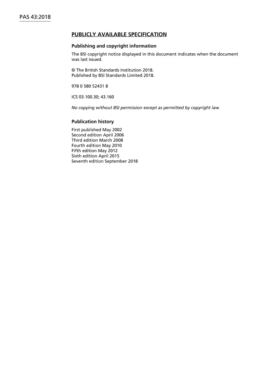 BS PAS 43:2018 pdf