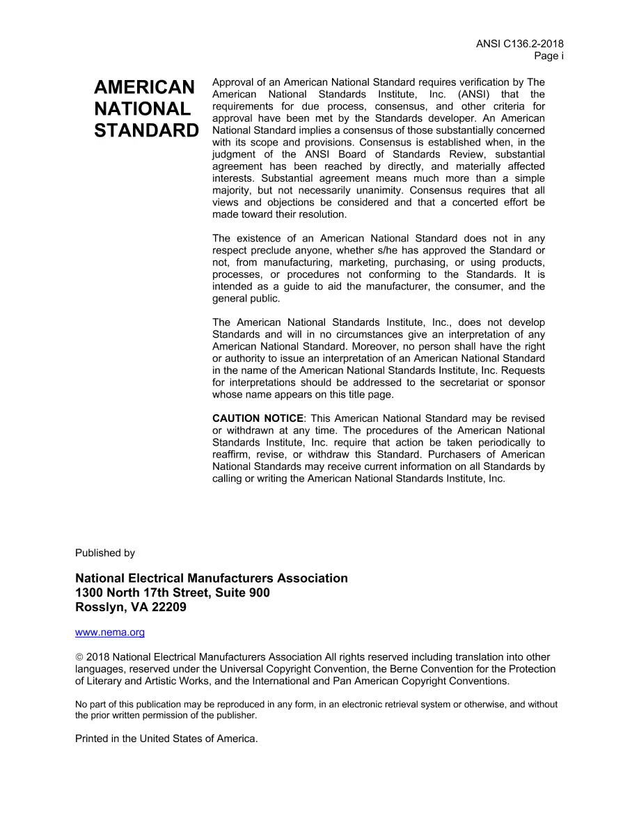 ANSI C136.2-2018 ANSI C136.2-2018 pdf