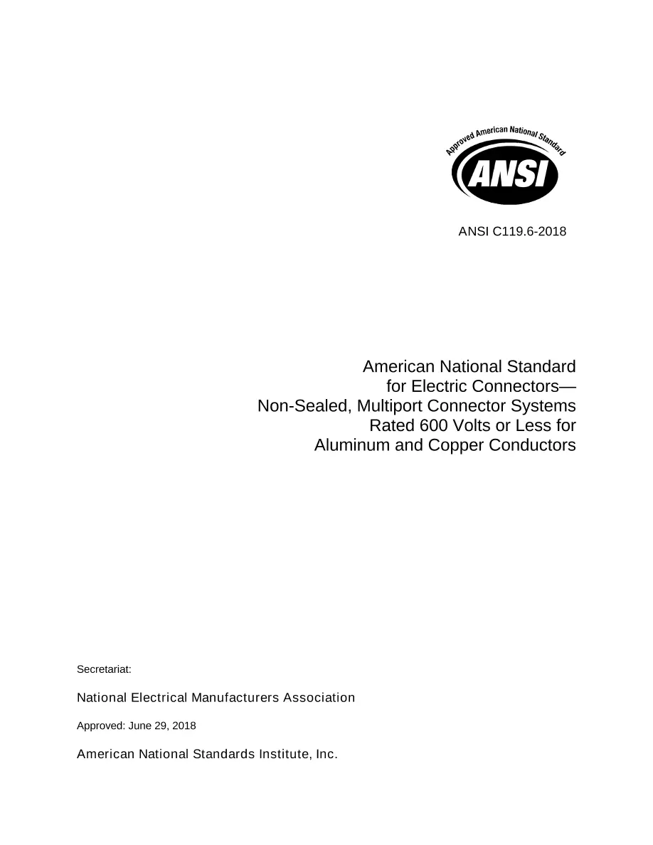 ANSI C119.6-2018 ANSI C119.6-2018 pdf