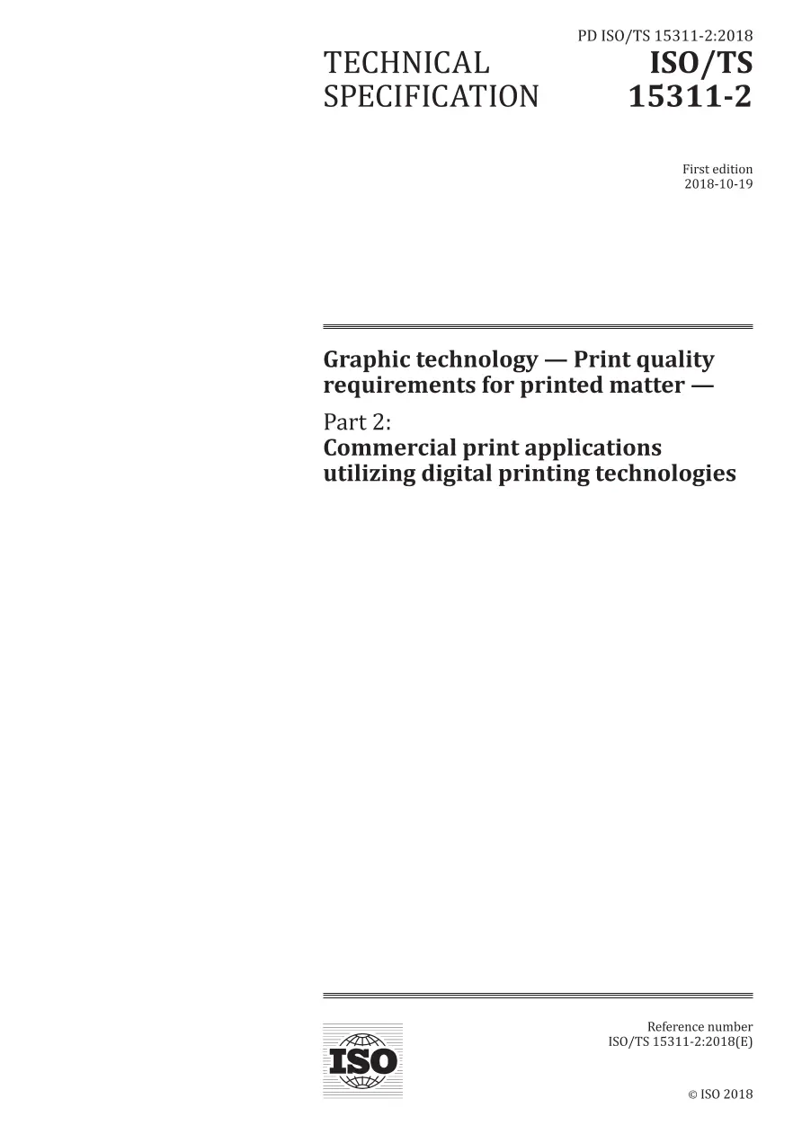 BS PD ISO/TS 15311-2:2018 BS PD ISO/TS 15311-2:2018 pdf