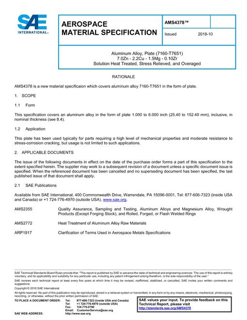 SAE AMS4378 SAE AMS4378 pdf