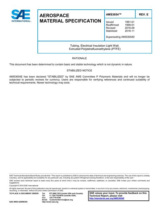 SAE AMS3654E SAE AMS3654E pdf
