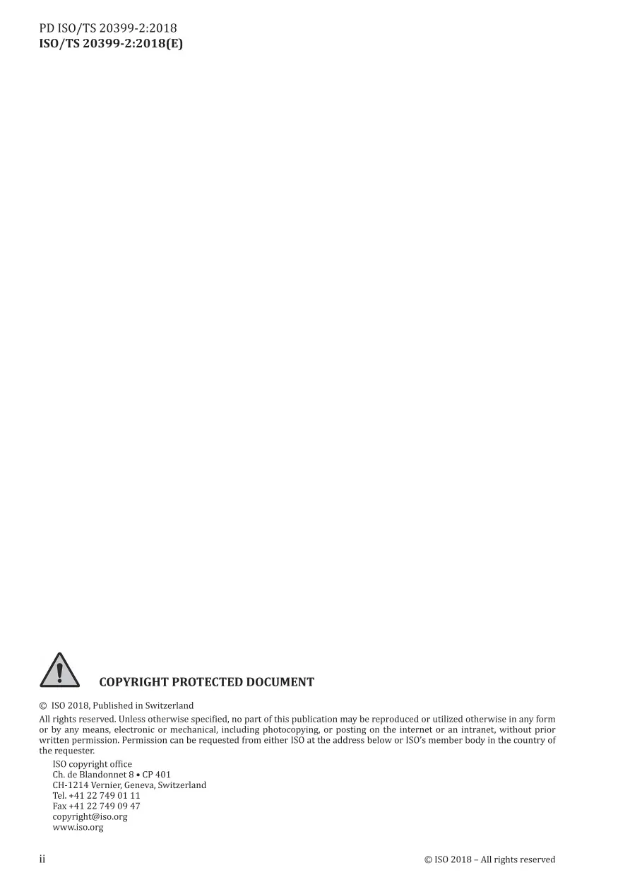 BS PD ISO/TS 20399-2:2018 pdf