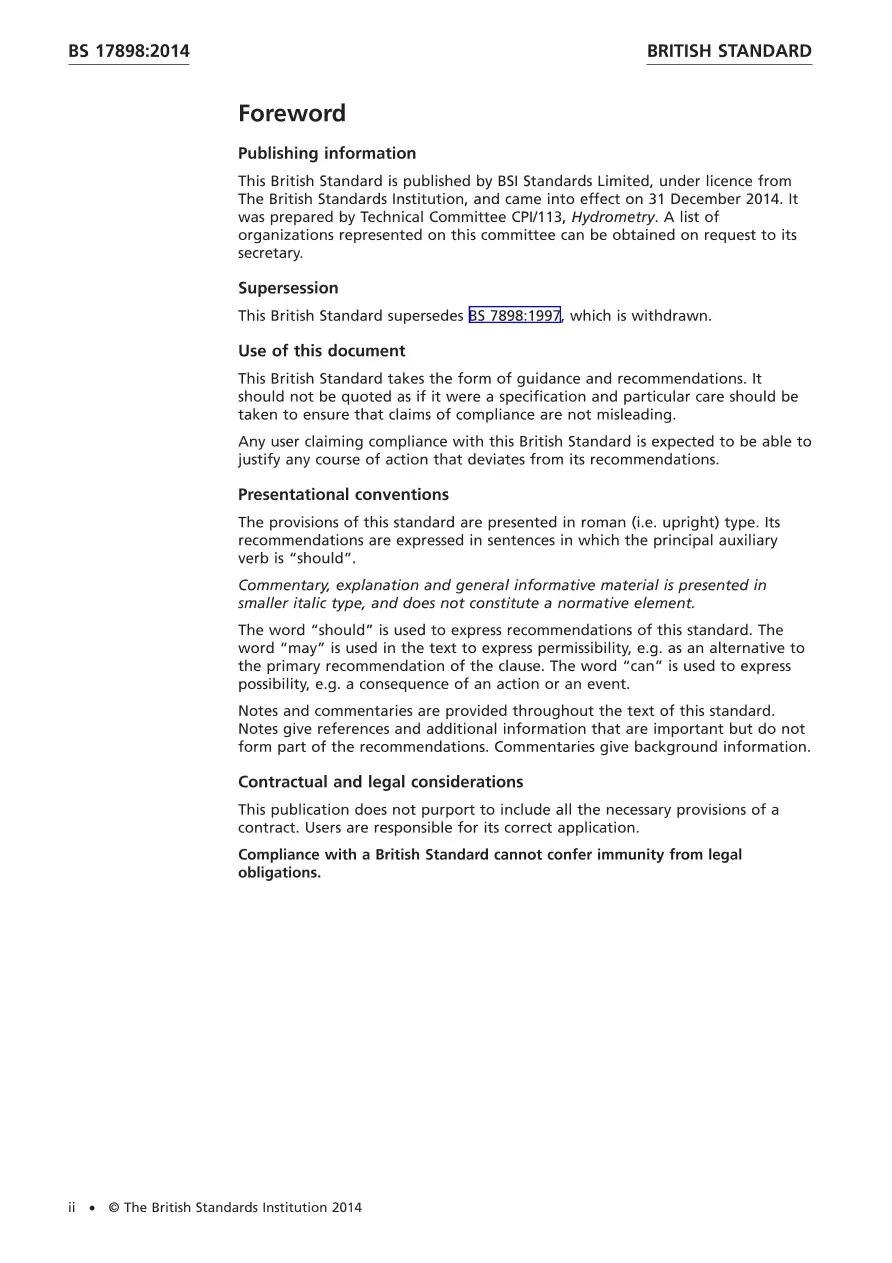BS 17898:2014 BS 17898:2014 pdf