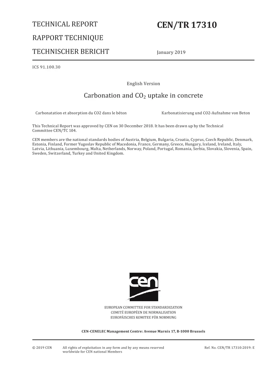 BS PD CEN/TR 17310:2019 BS PD CEN/TR 17310:2019 pdf