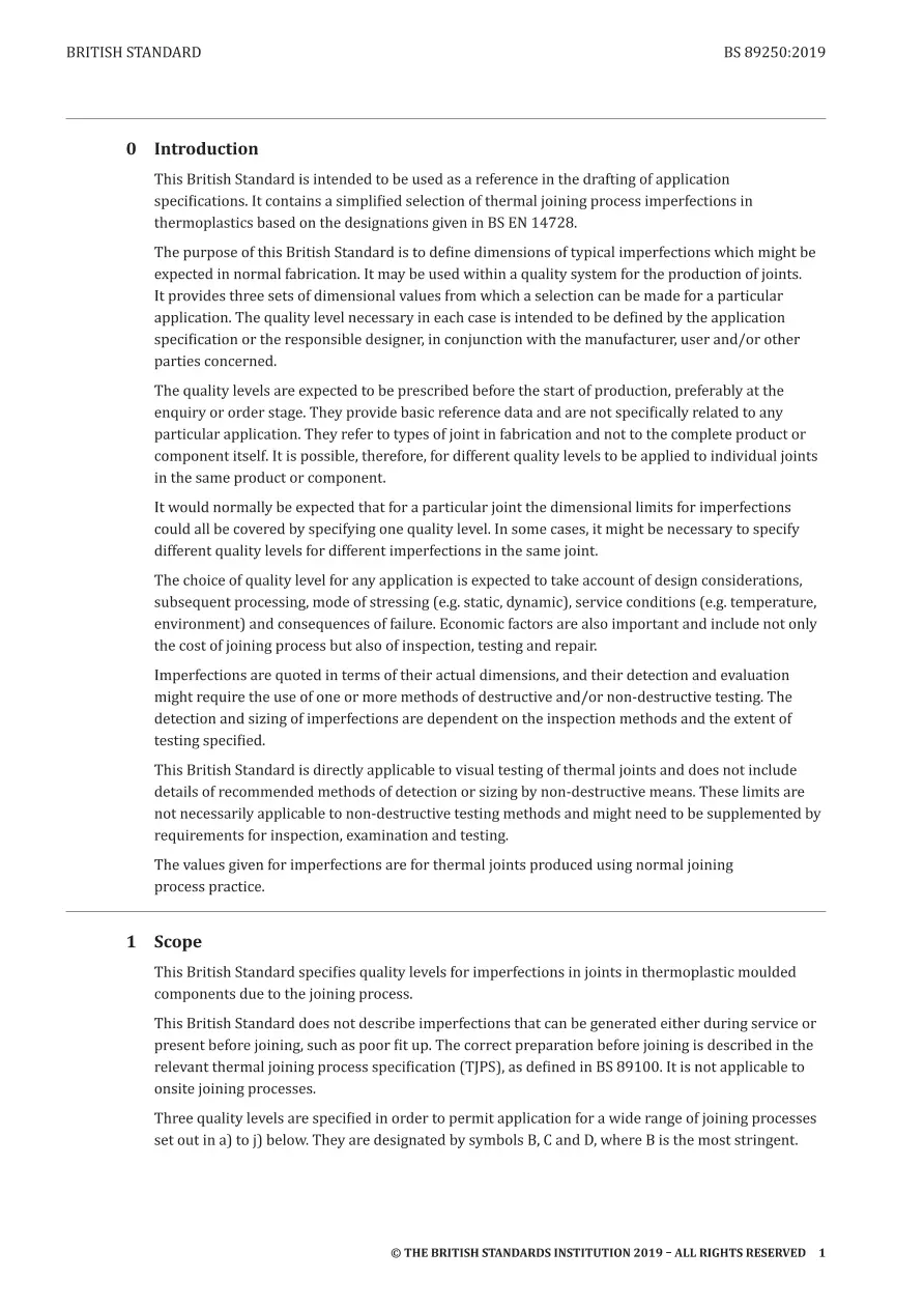 BS 89250:2019 BS 89250:2019 pdf