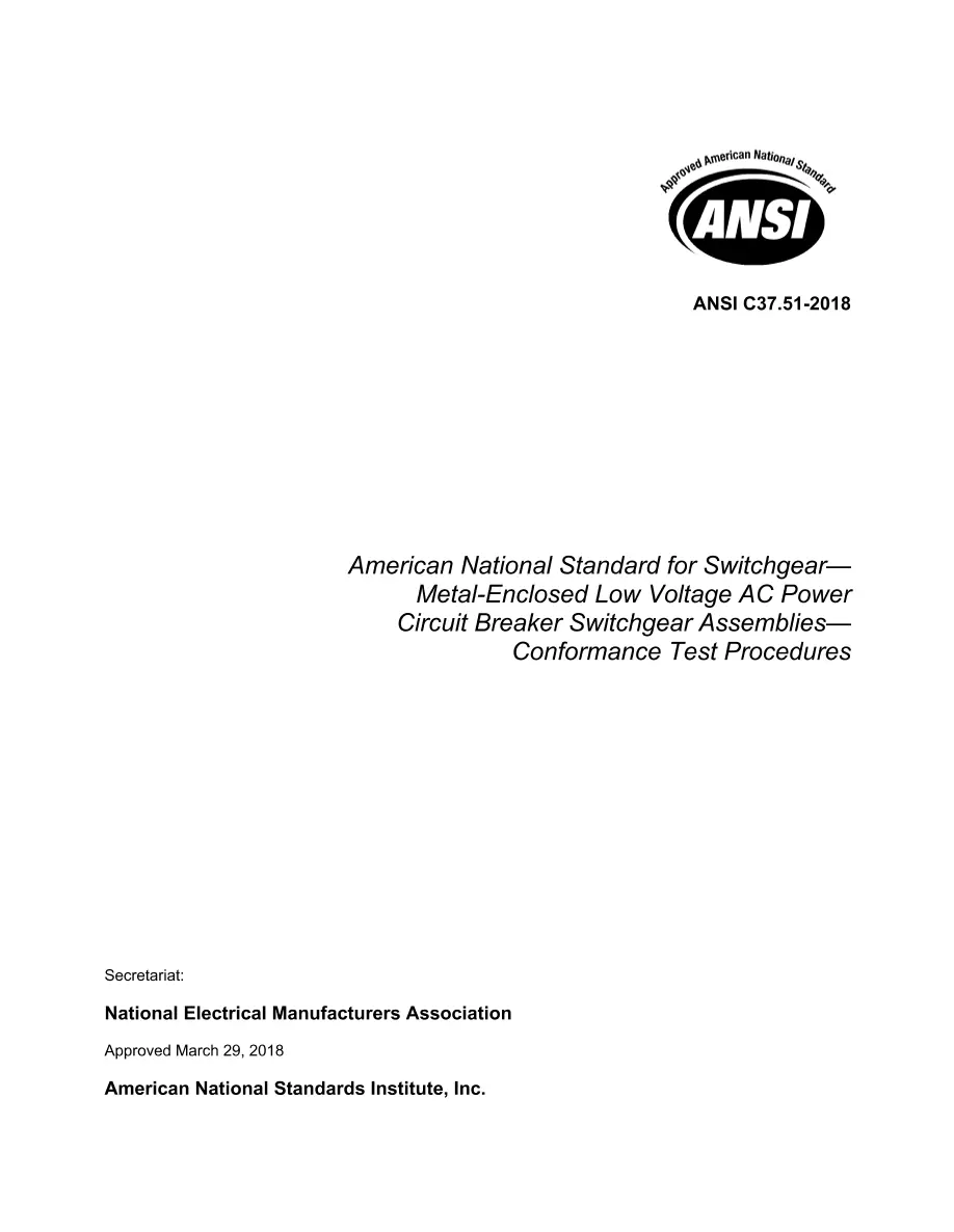 ANSI C37.51-2018 ANSI C37.51-2018 pdf