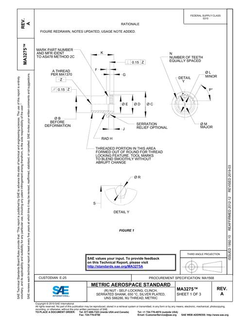 SAE MA3275A pdf