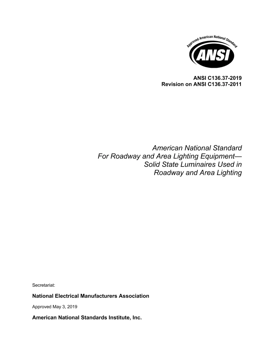 ANSI C136.37-2019 ANSI C136.37-2019 pdf