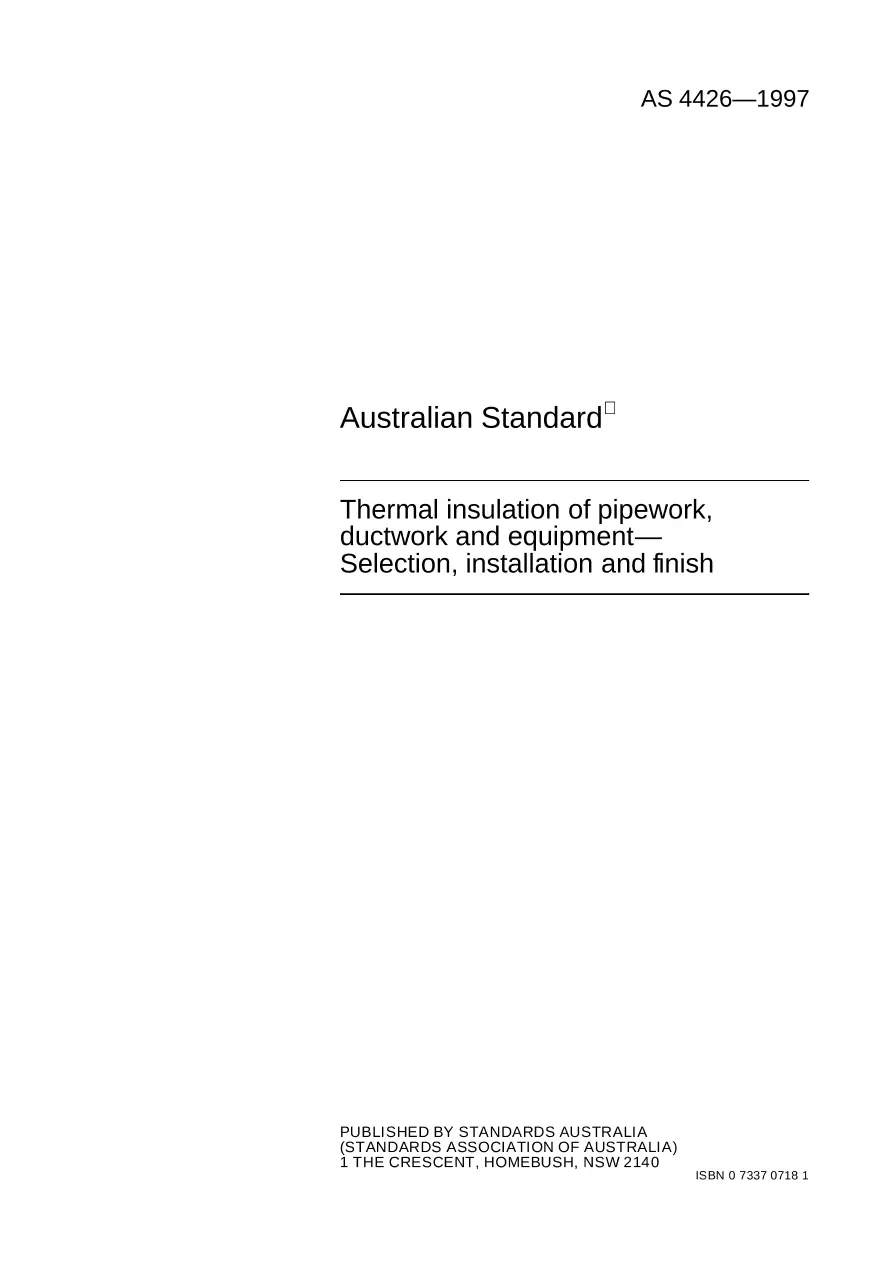 AS 4426-1997 AS 4426-1997 pdf