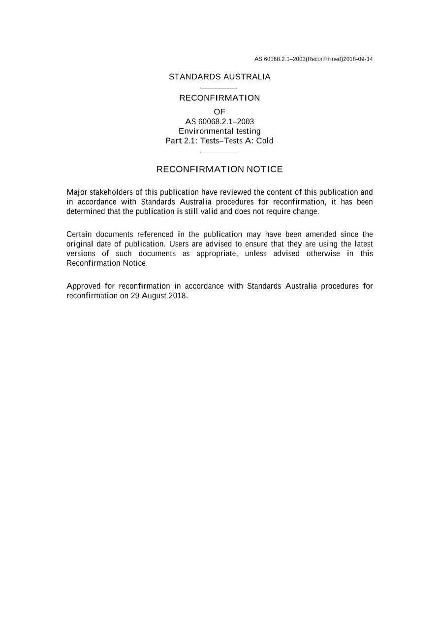 AS 60068.2.1-2003 pdf