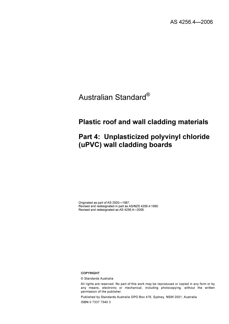 AS 4256.4-2006 AS 4256.4-2006 pdf