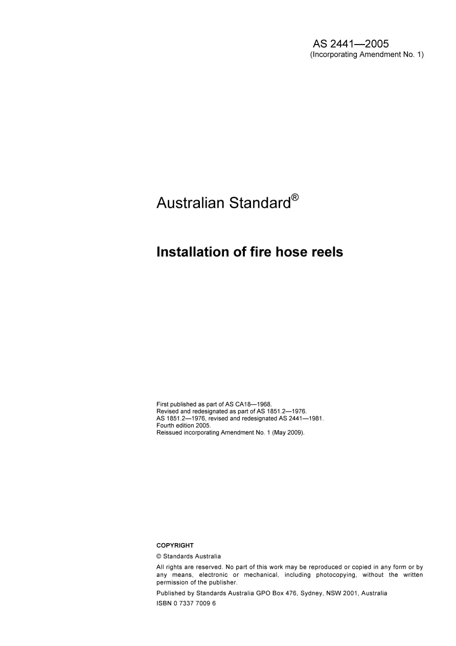 AS 2441-2005 AS 2441-2005 pdf