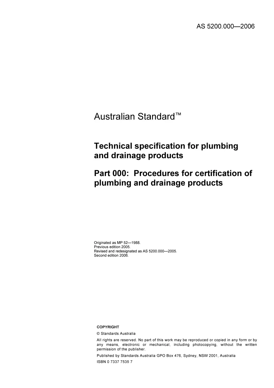 AS 5200.000-2006 pdf