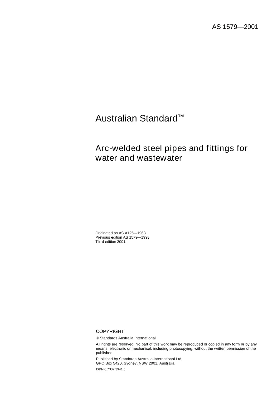 AS 1579-2001 AS 1579-2001 pdf