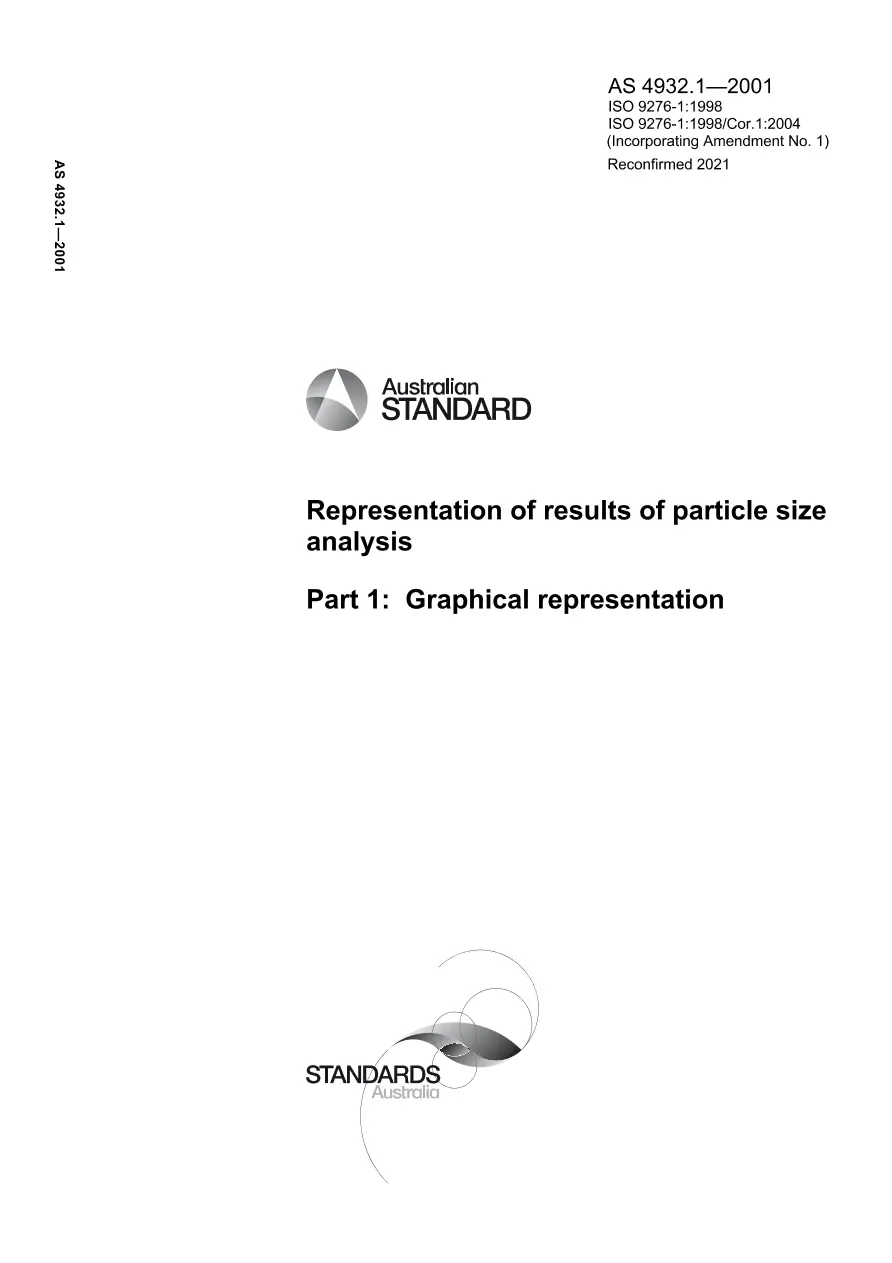 AS 4932.1-2001 AS 4932.1-2001 pdf