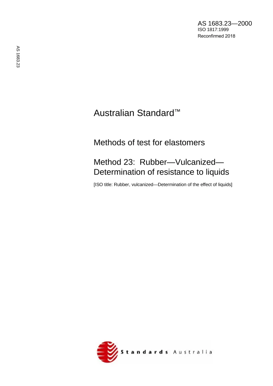 AS 1683.23-2000 AS 1683.23-2000 pdf