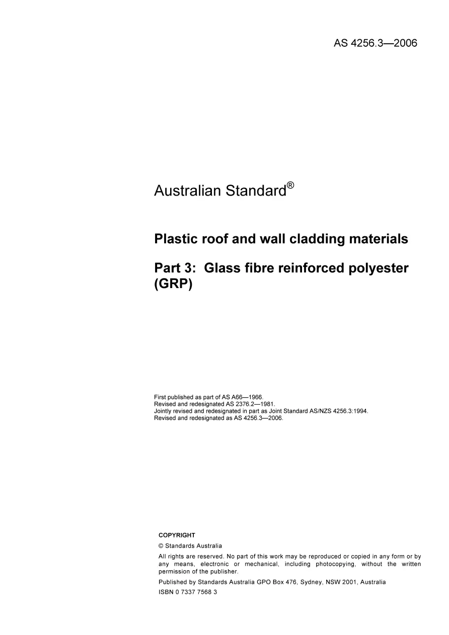 AS 4256.3-2006 pdf