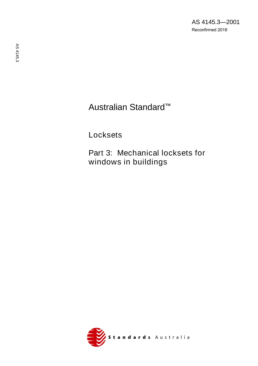 AS 4145.3-2001 AS 4145.3-2001 pdf