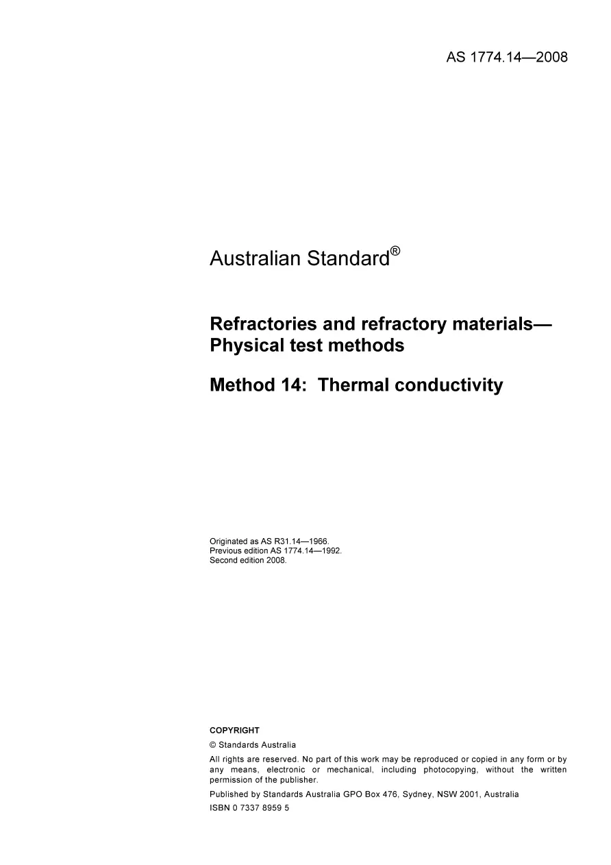 AS 1774.14-2008 AS 1774.14-2008 pdf