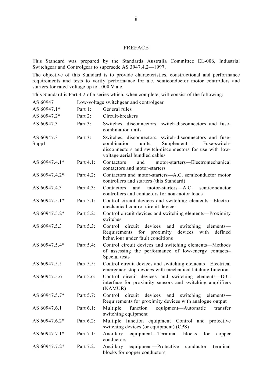 AS 60947.4.2-2004 pdf