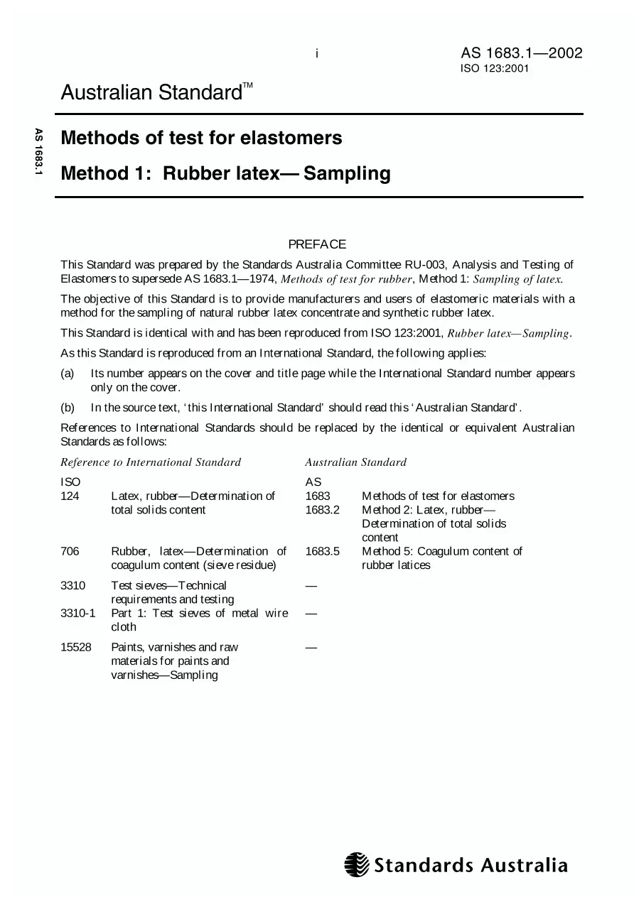 AS 1683.1-2002 AS 1683.1-2002 pdf
