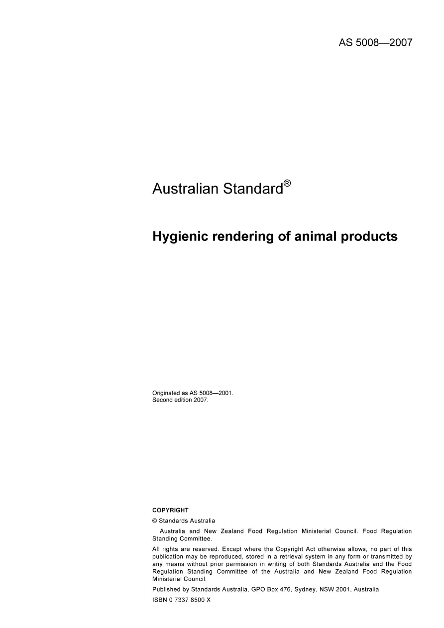 AS 5008-2007 AS 5008-2007 pdf