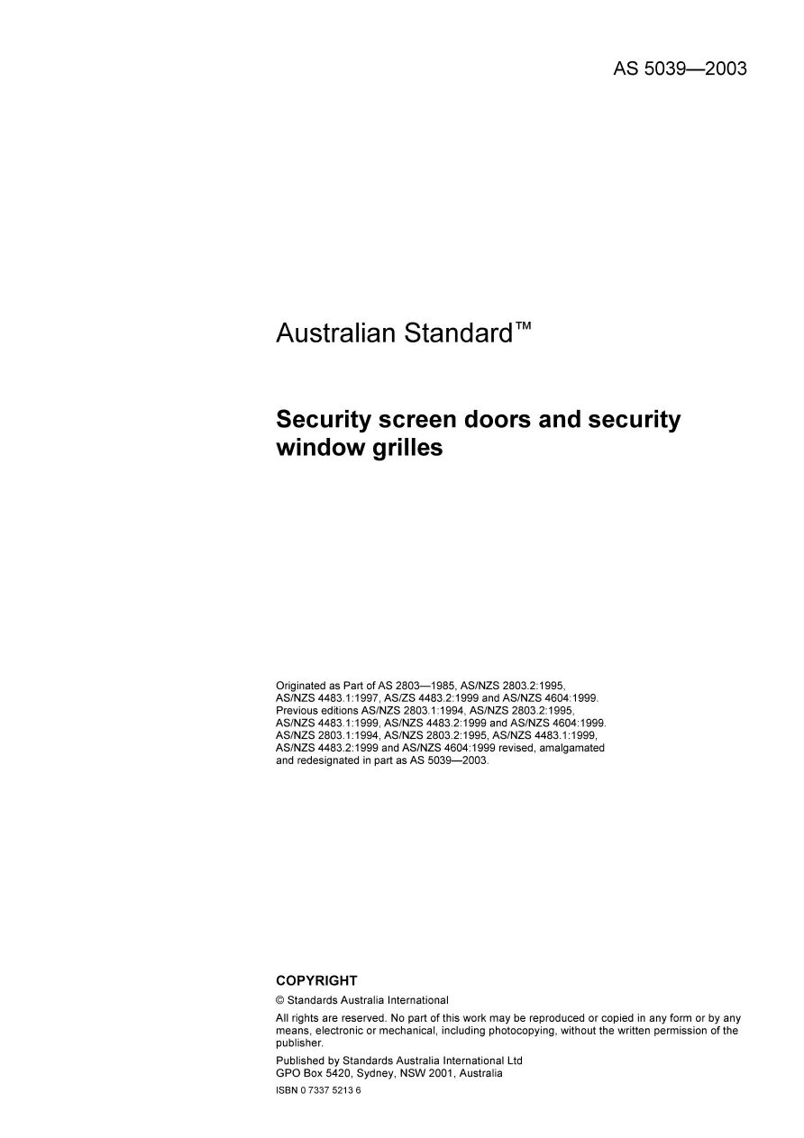 AS 5039-2003 AS 5039-2003 pdf