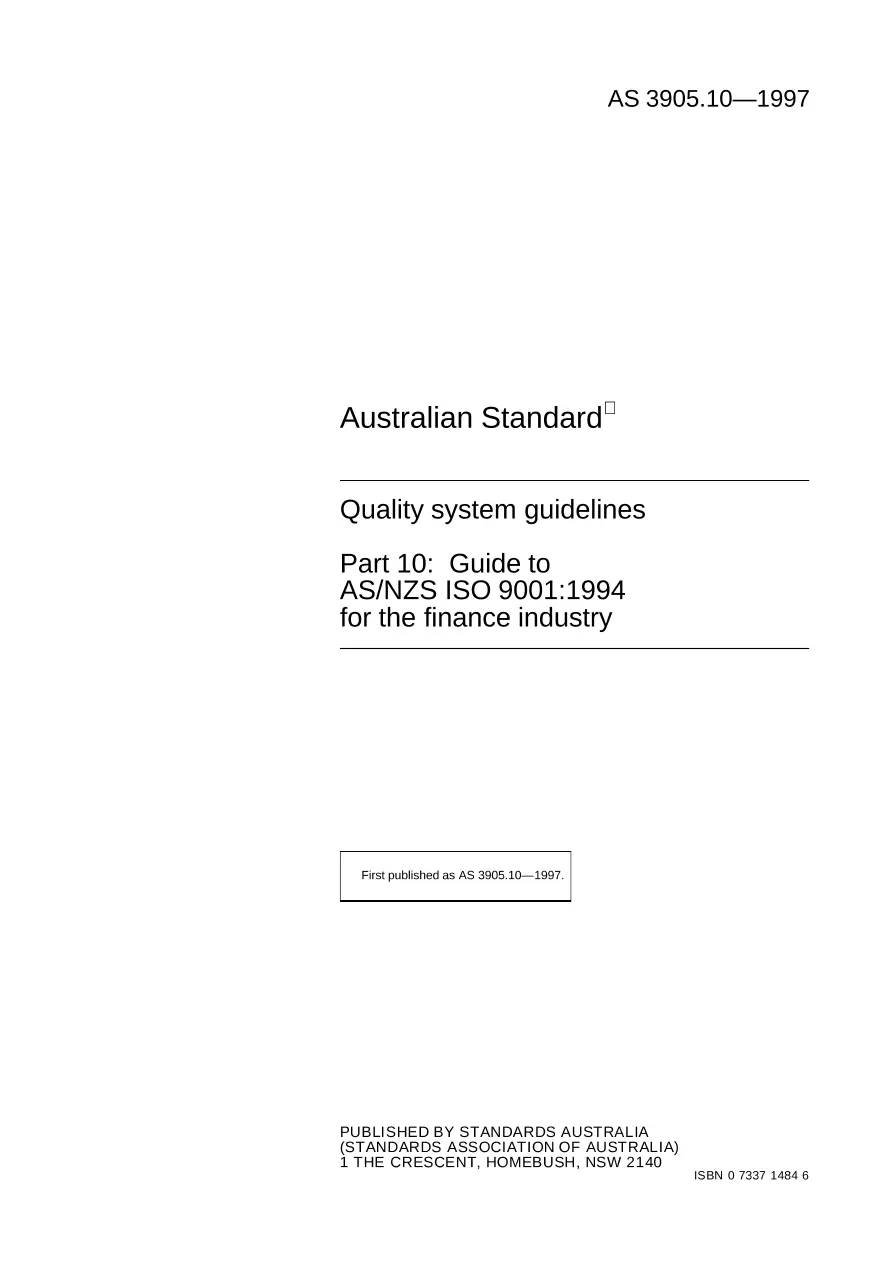 AS 3905.10-1997 AS 3905.10-1997 pdf