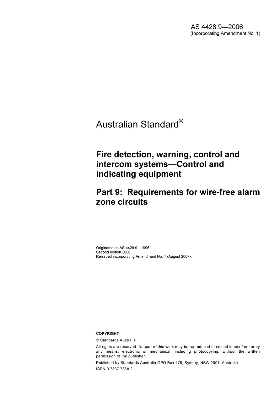 AS 4428.9-2006 pdf