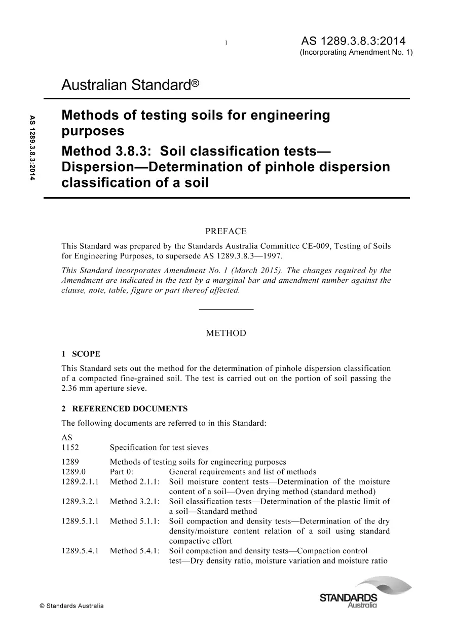 AS 1289.3.8.3:2014 AS 1289.3.8.3:2014 pdf