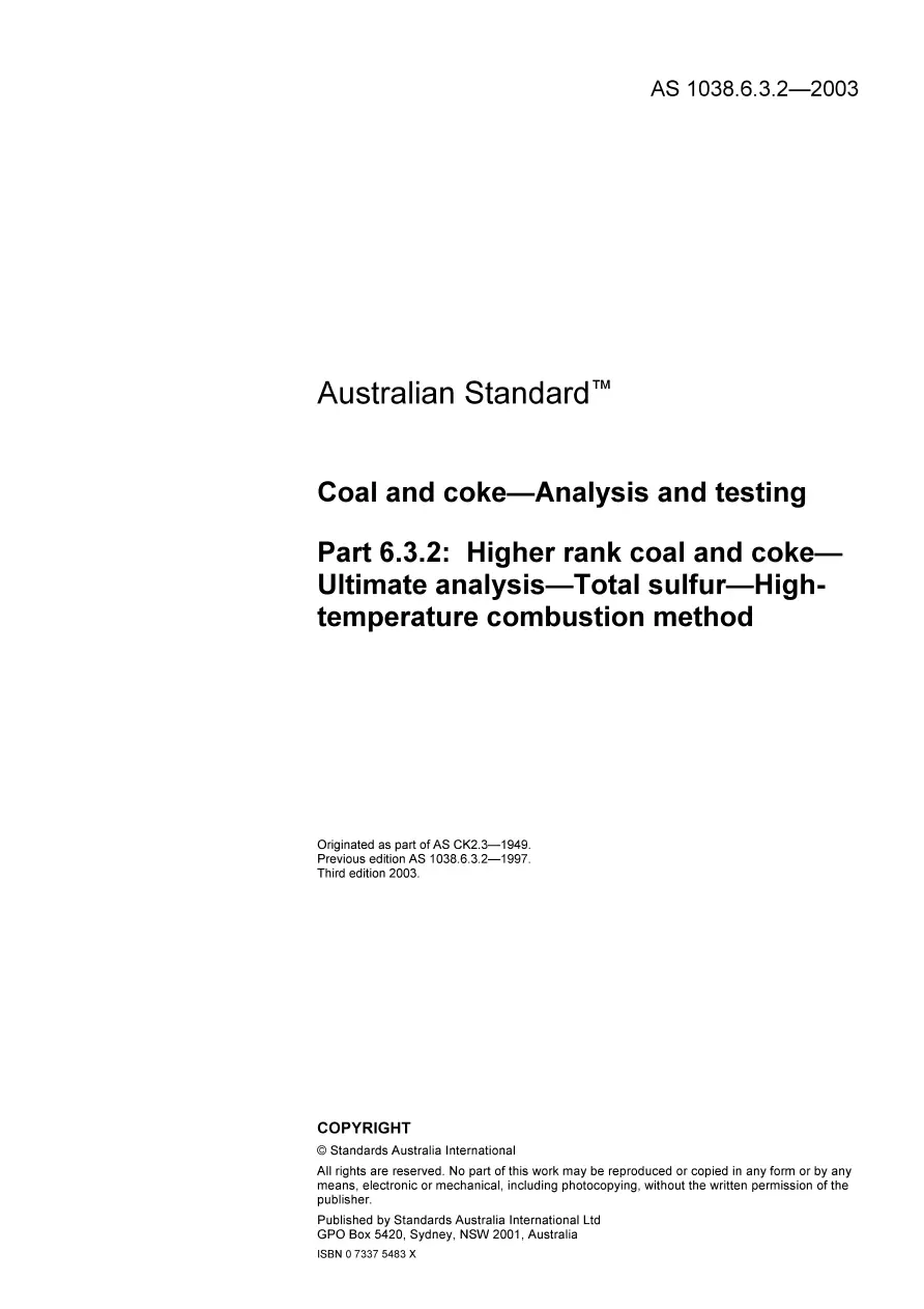 AS 1038.6.3.2-2003 AS 1038.6.3.2-2003 pdf