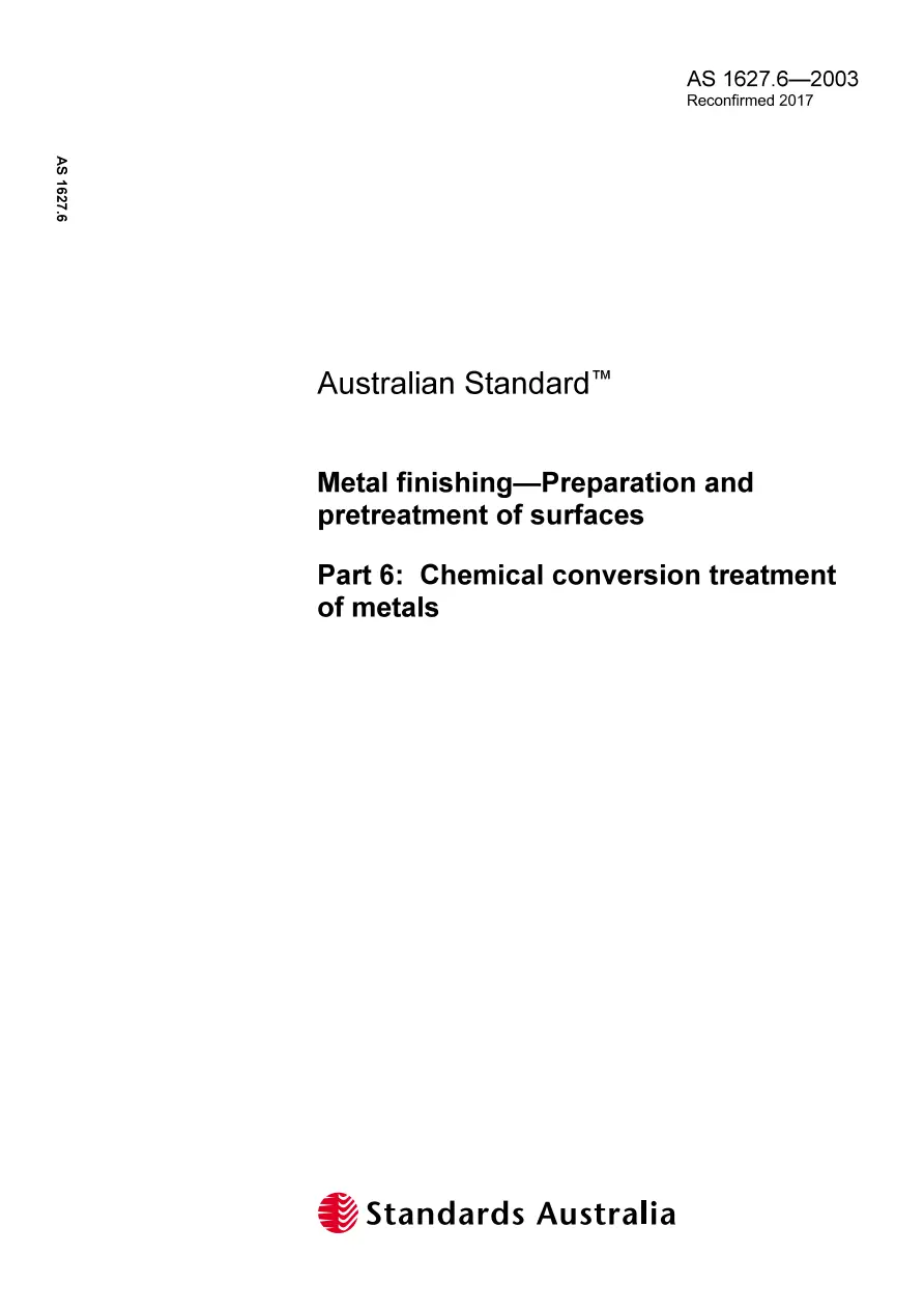 AS 1627.6-2003 AS 1627.6-2003 pdf