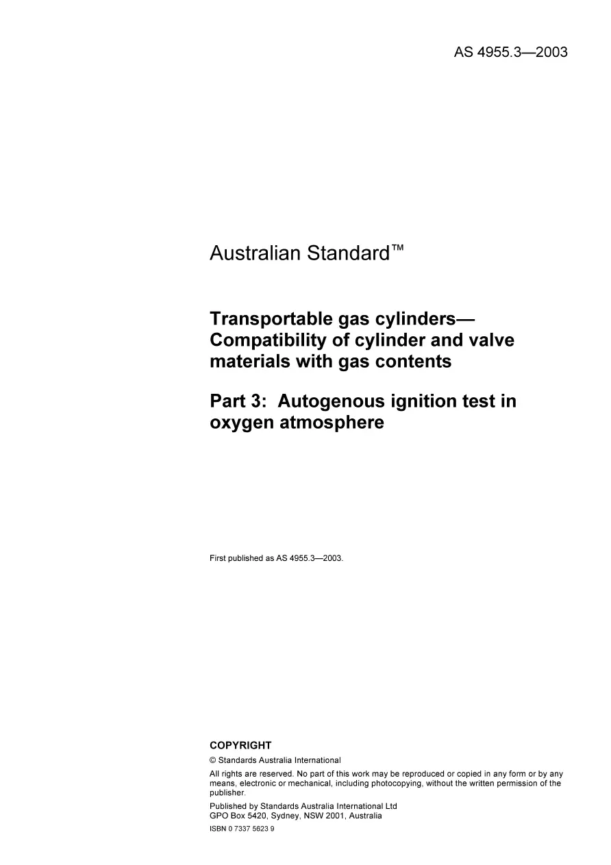 AS 4955.3-2003 AS 4955.3-2003 pdf