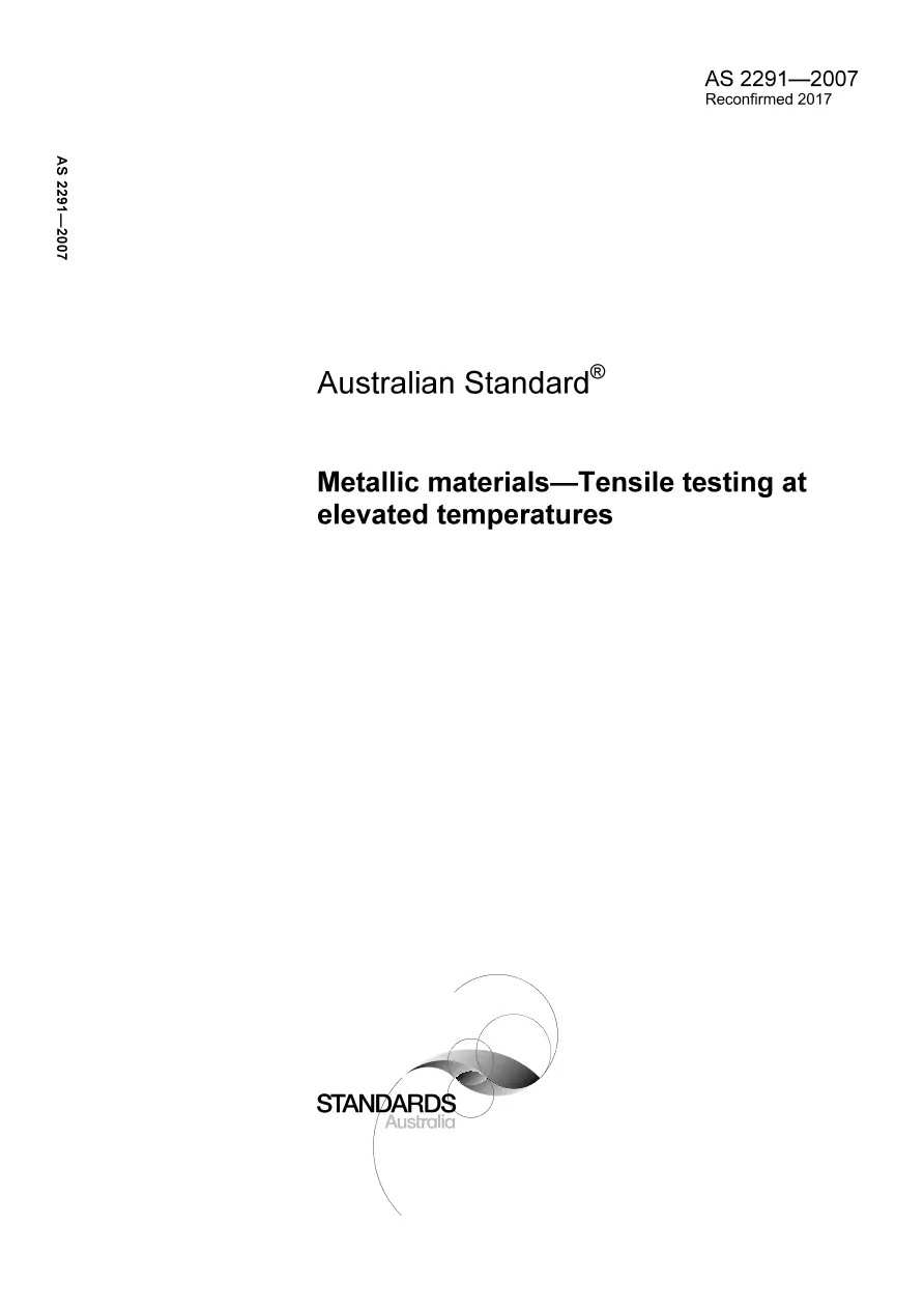 AS 2291-2007 AS 2291-2007 pdf